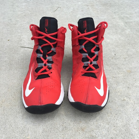 Nike Other - Red Nike Basketball Shoes